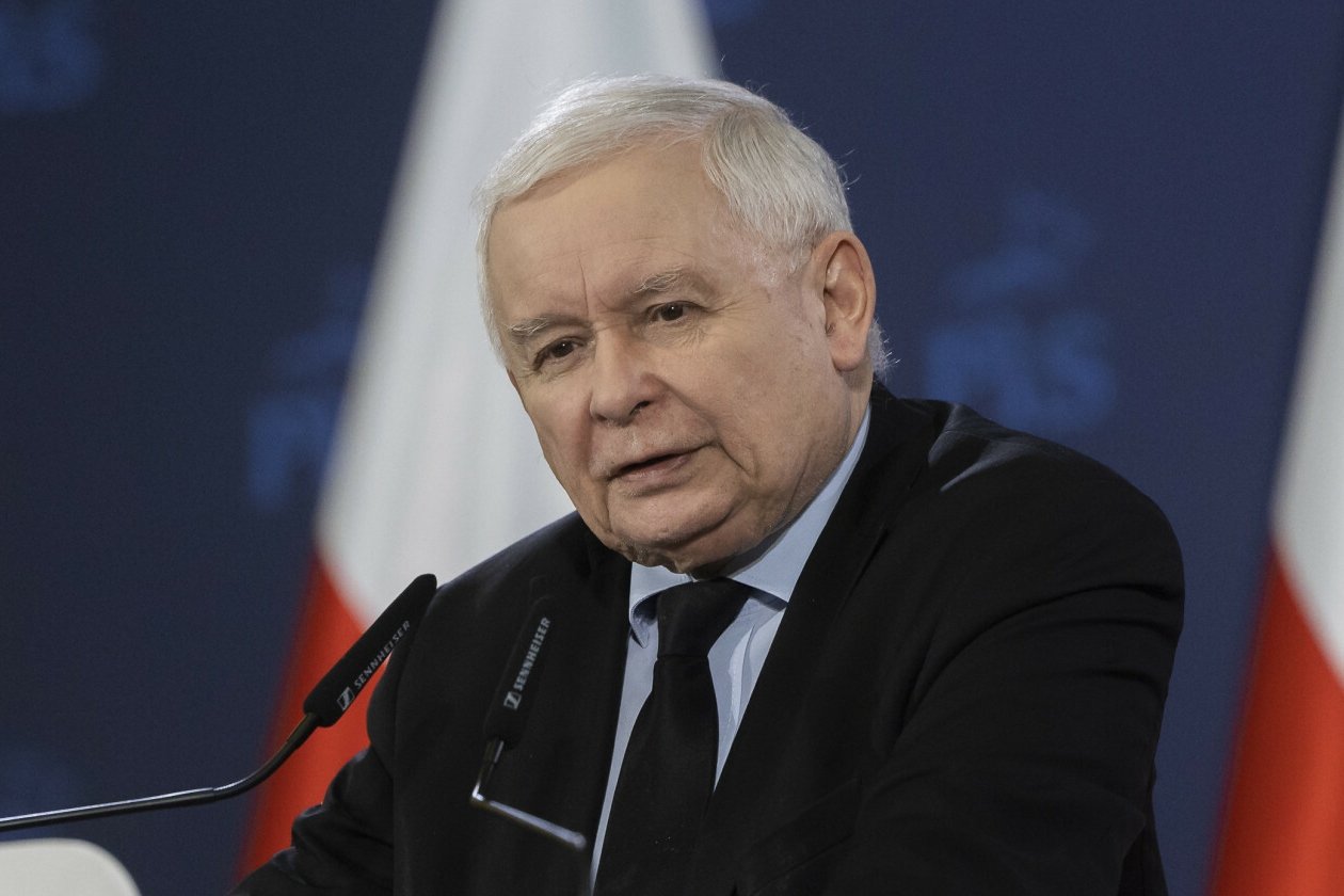 Prezes PiS Jarosław Kaczyński