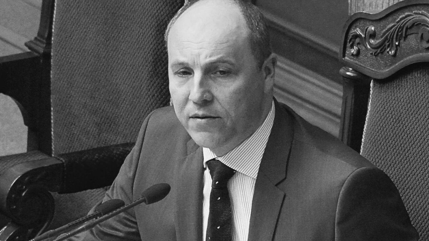 Podejrzany o zamordowanie Andrija Parubija został zatrzymany.