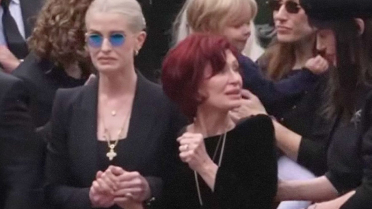 pogrzeb Ozzy'ego Osbourne'a Sharon Osbourne na pogrzebie Ozzy'ego Osbourne'a