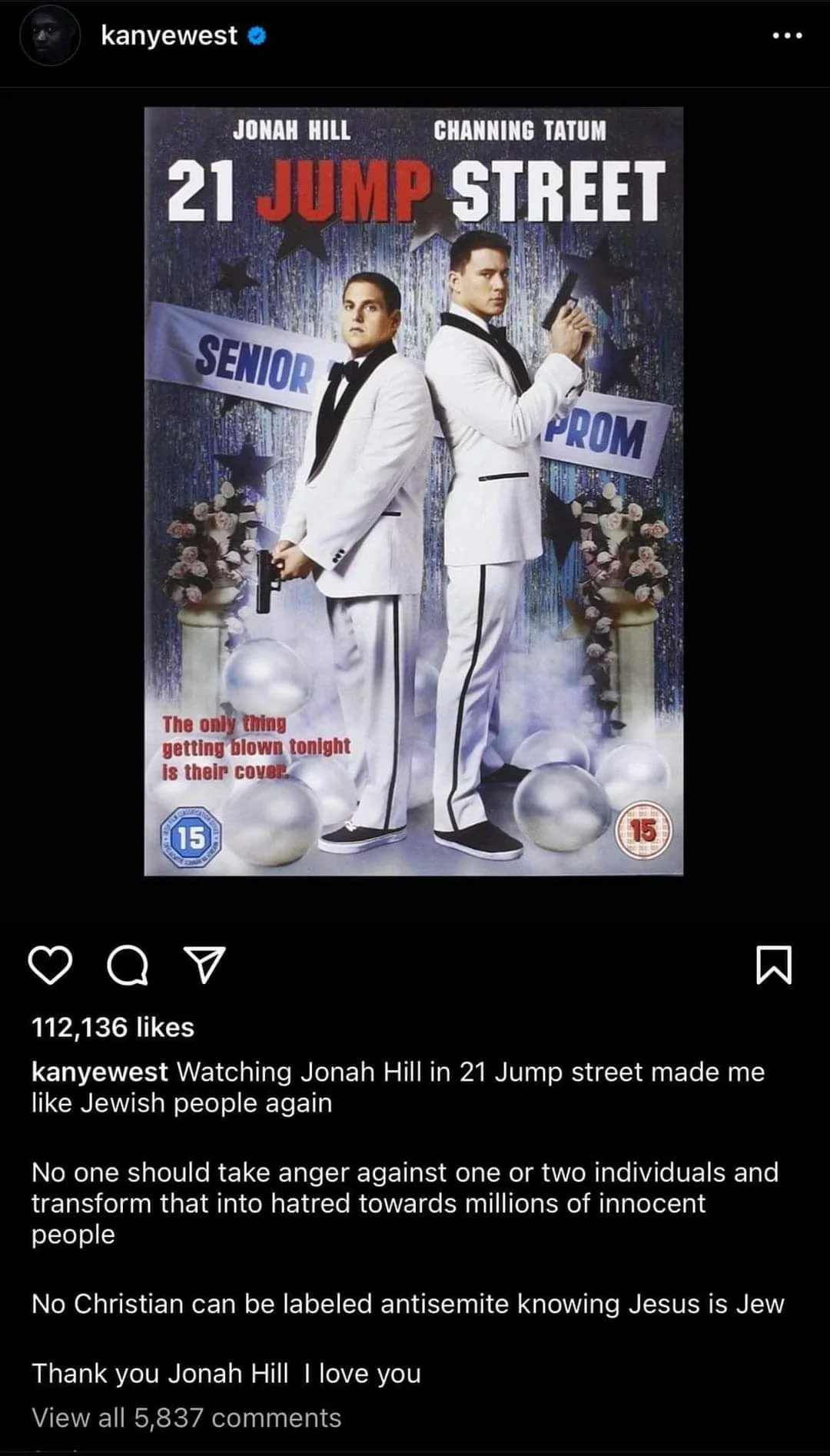kaywe west ye film 21 jump street Żydzi jonah hill kaywe west ye film 21 jump street Żydzi jonah hill