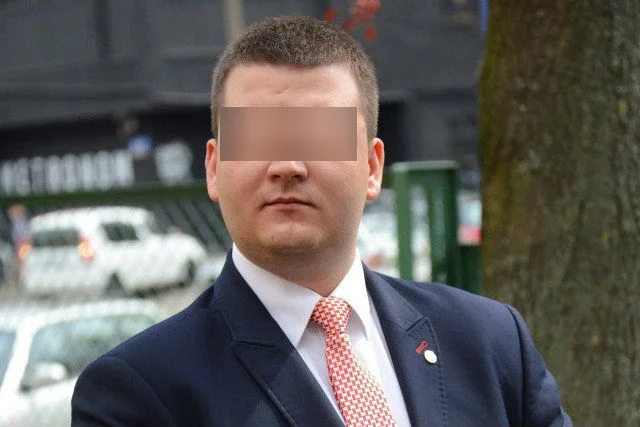 Bartłomiej M. został w poniedziałek rano zatrzymany przez CBA.