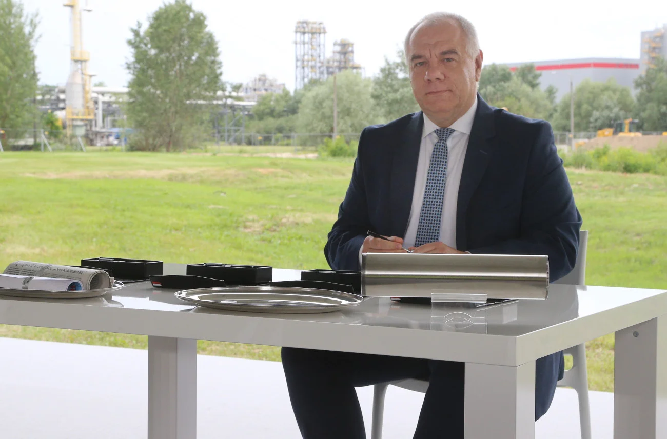 Minister aktywów państwowych, wicepremier Jacek Sasin.