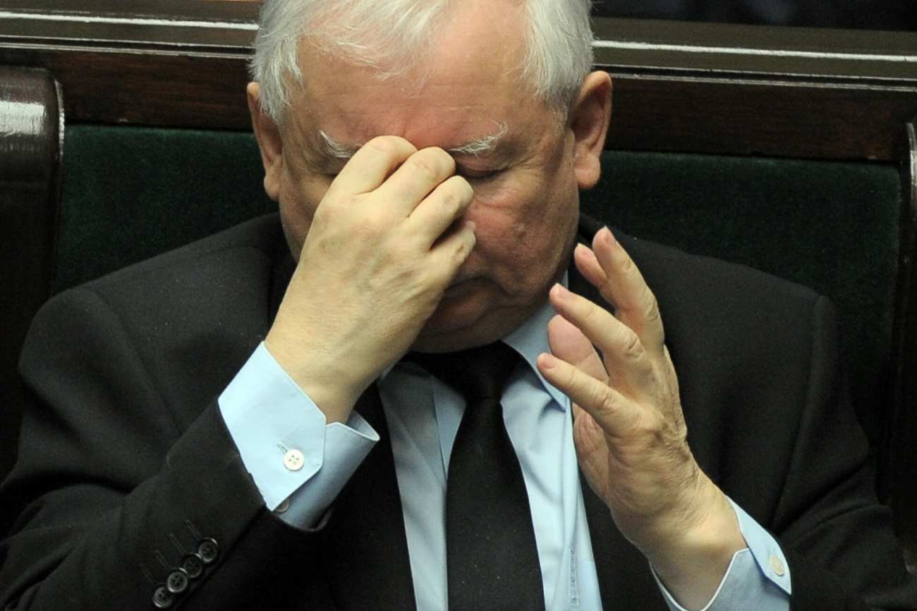Prezes PiS Jarosław Kaczyński