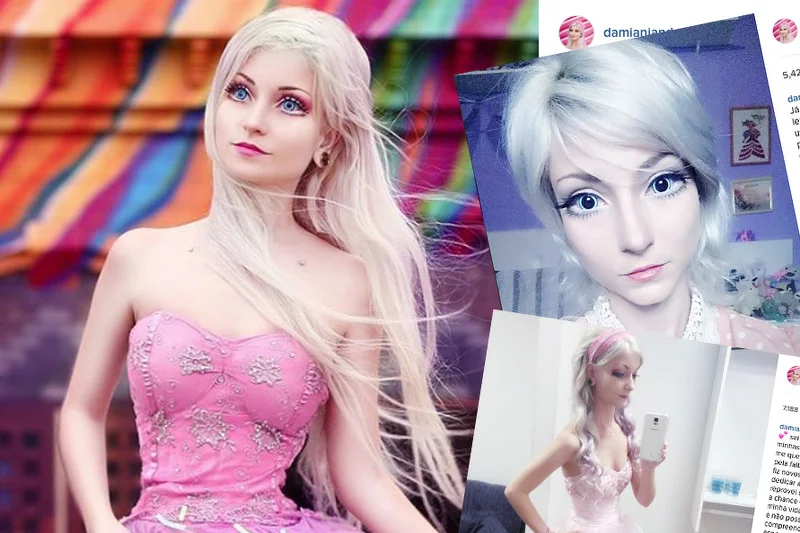 23-latka z Brazylii wygląda jak żywa lalka. Ma setki tysięcy fanów w sieci.