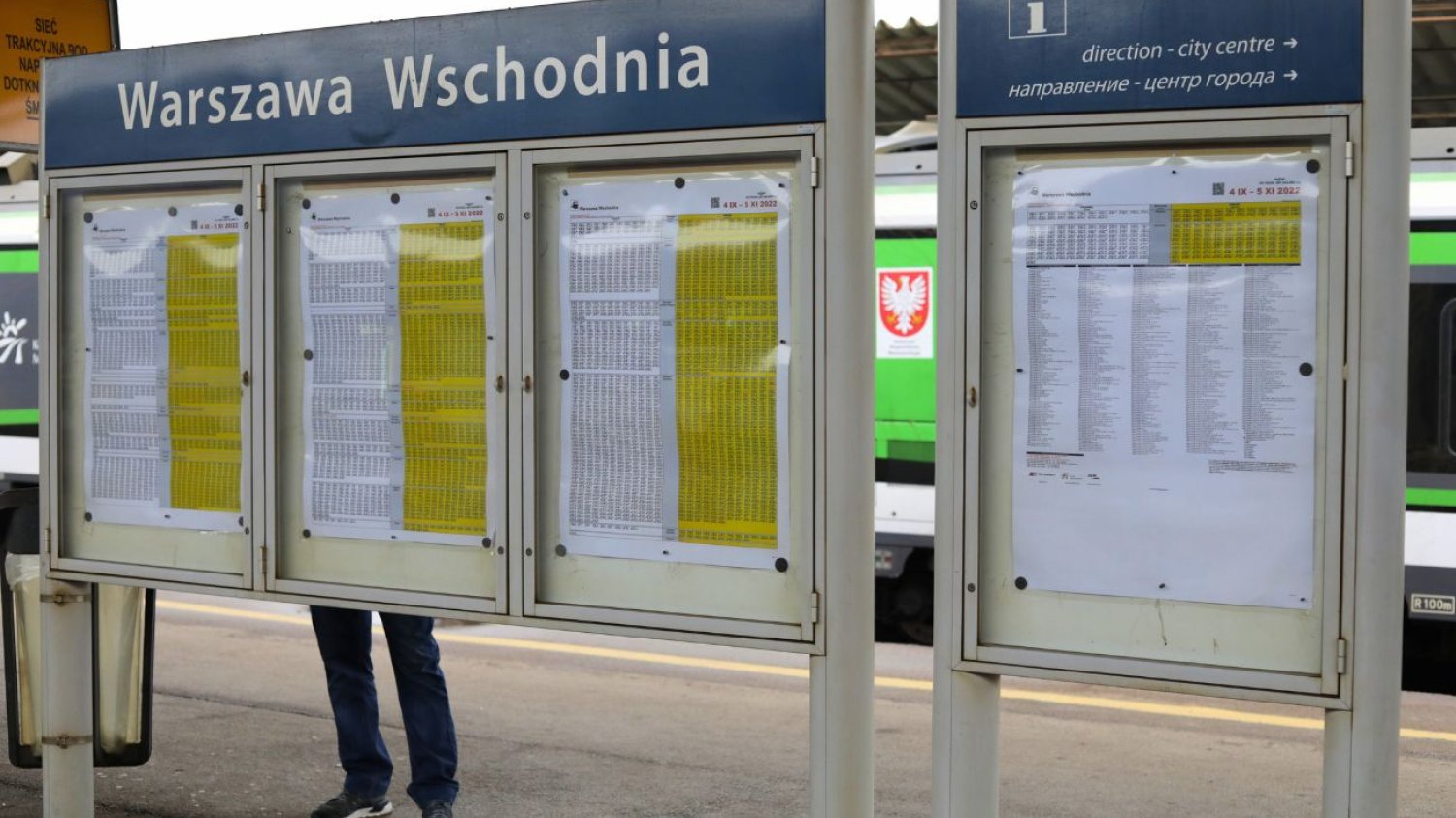 ćwiczenia z ewakuacji na dworcu Warszawa Wschodnia Warszawa Wschodnia
