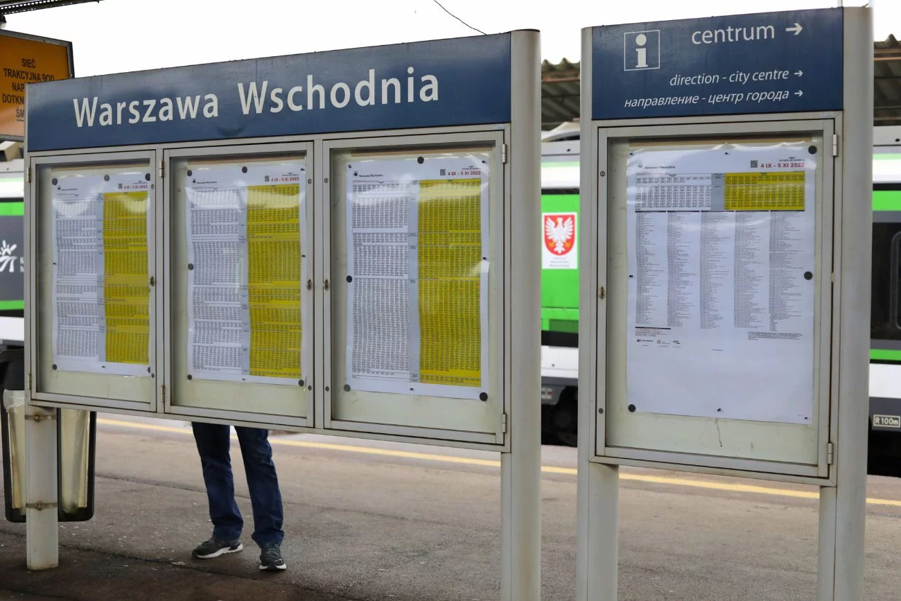 ćwiczenia z ewakuacji na dworcu Warszawa Wschodnia Warszawa Wschodnia