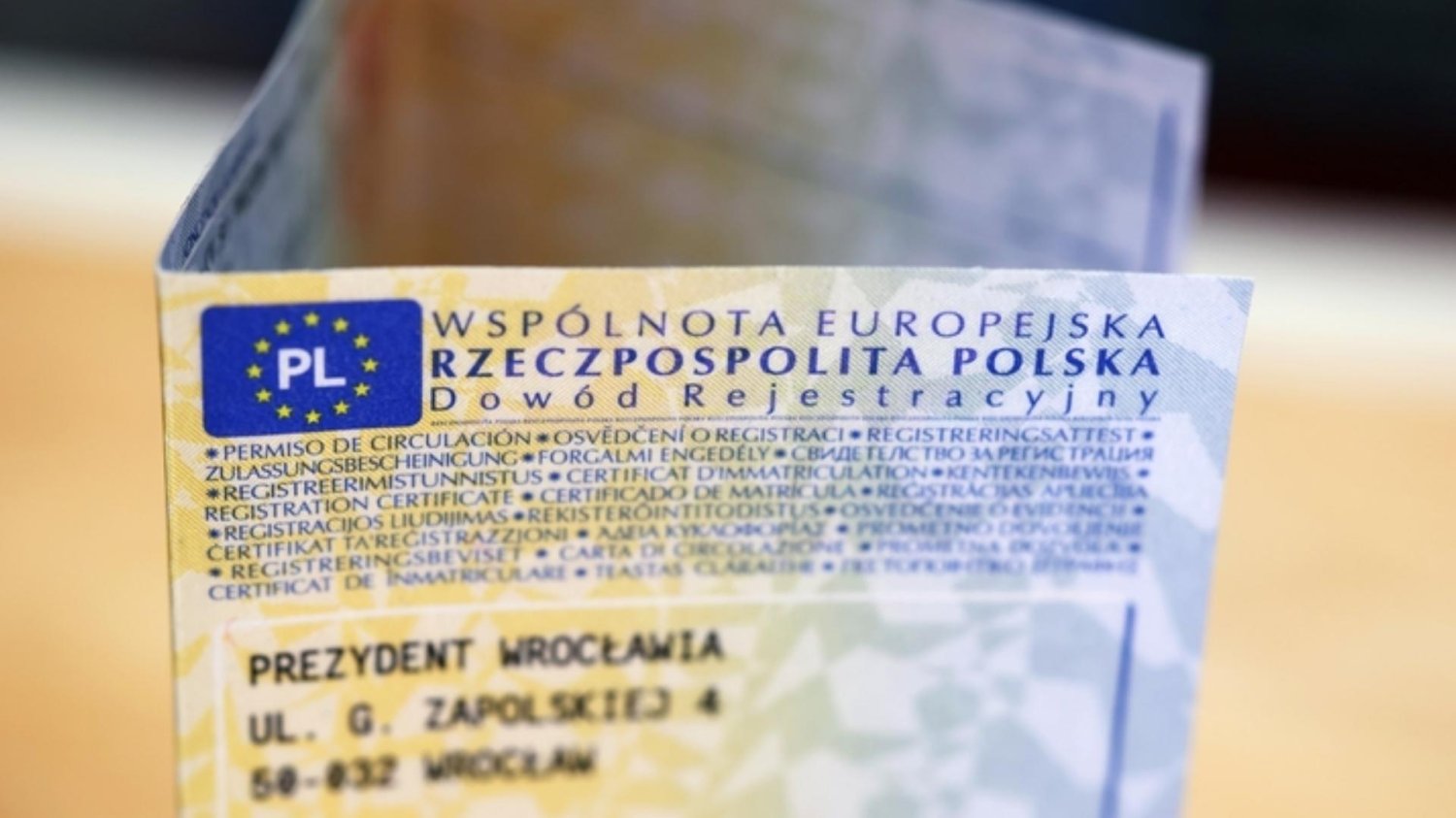 Rejestracja auta online wreszcie możliwa. Koniec z gonitwą po urzędach Dowód rejestracyjny