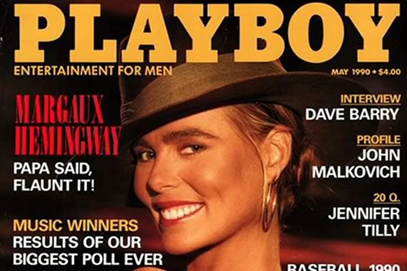 Margaux Hemingway i jej krzaczaste brwi (1990)