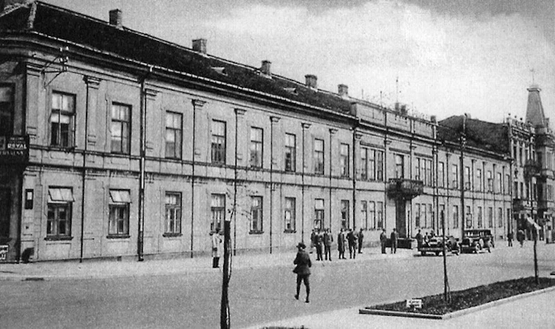 Hotel w 1930 roku.