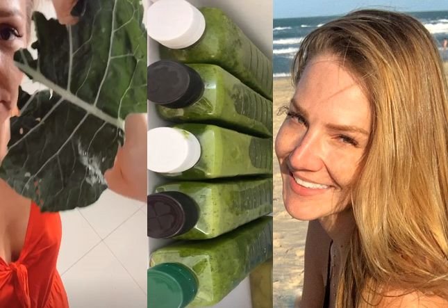 Hanna Zborowska-Neves zdradziła przepis na zielony sok odchudzający z liści kalafiora.