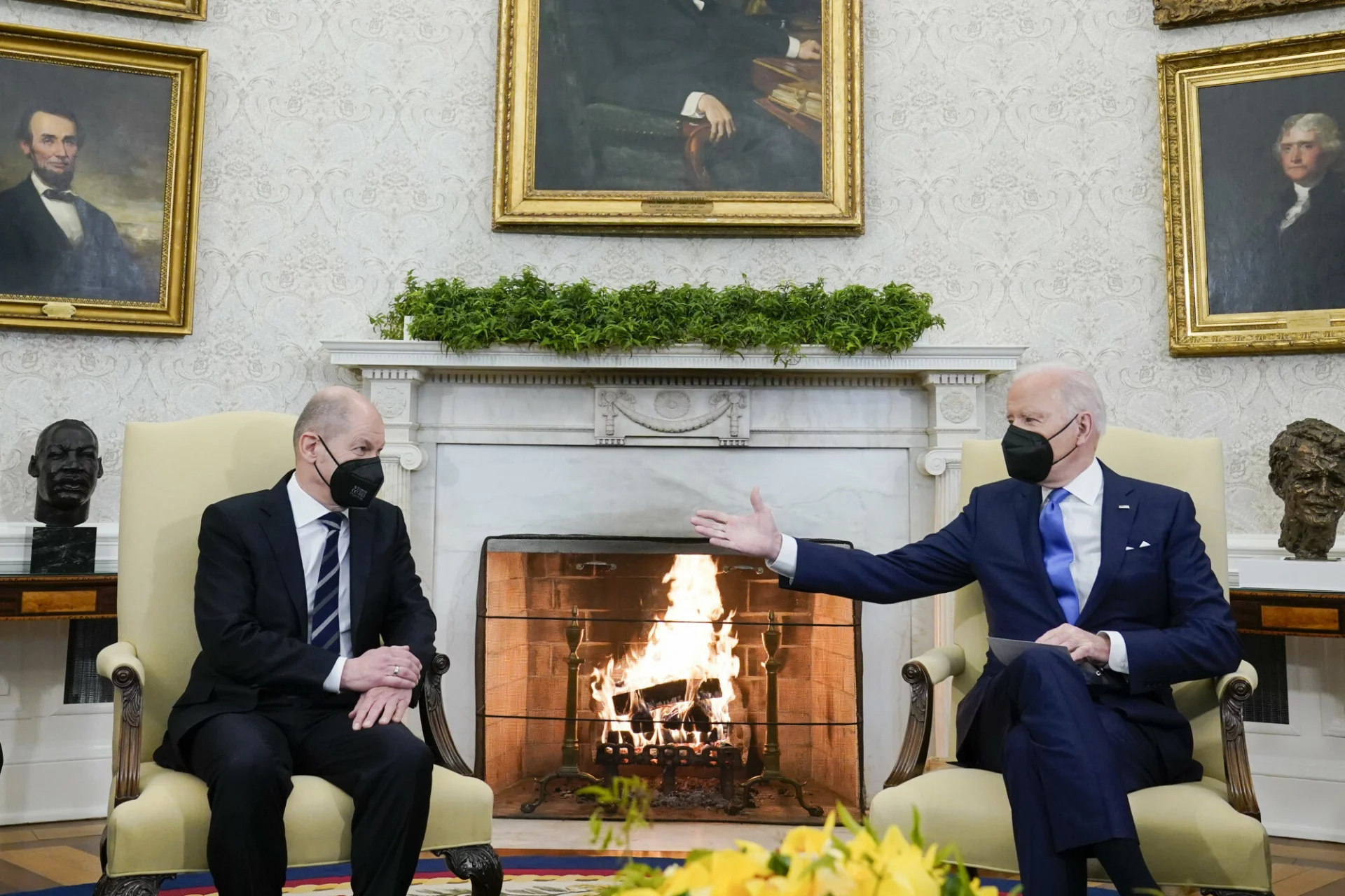 USA i Niemcy zapowiedziały zdecydowane i jednomyślne kroki w przypadku inwazji Rosji na Ukrainę.
