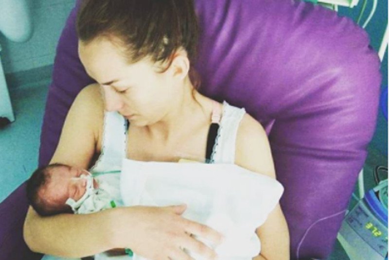 Agata Morawska i jej syn Filip.