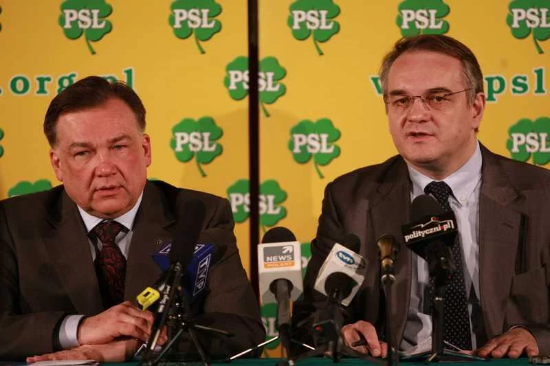 Na zdjęciu od lewej: Adam Struzik, Waldemar Pawlak