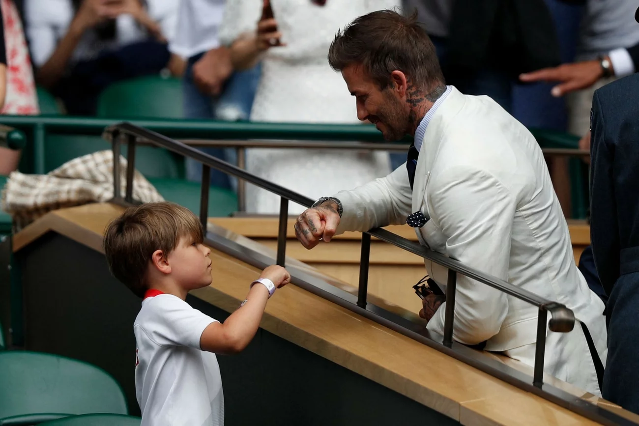 David Beckham uszczęśliwił fana z Polski. David Beckham uszczęśliwił fana z Polski