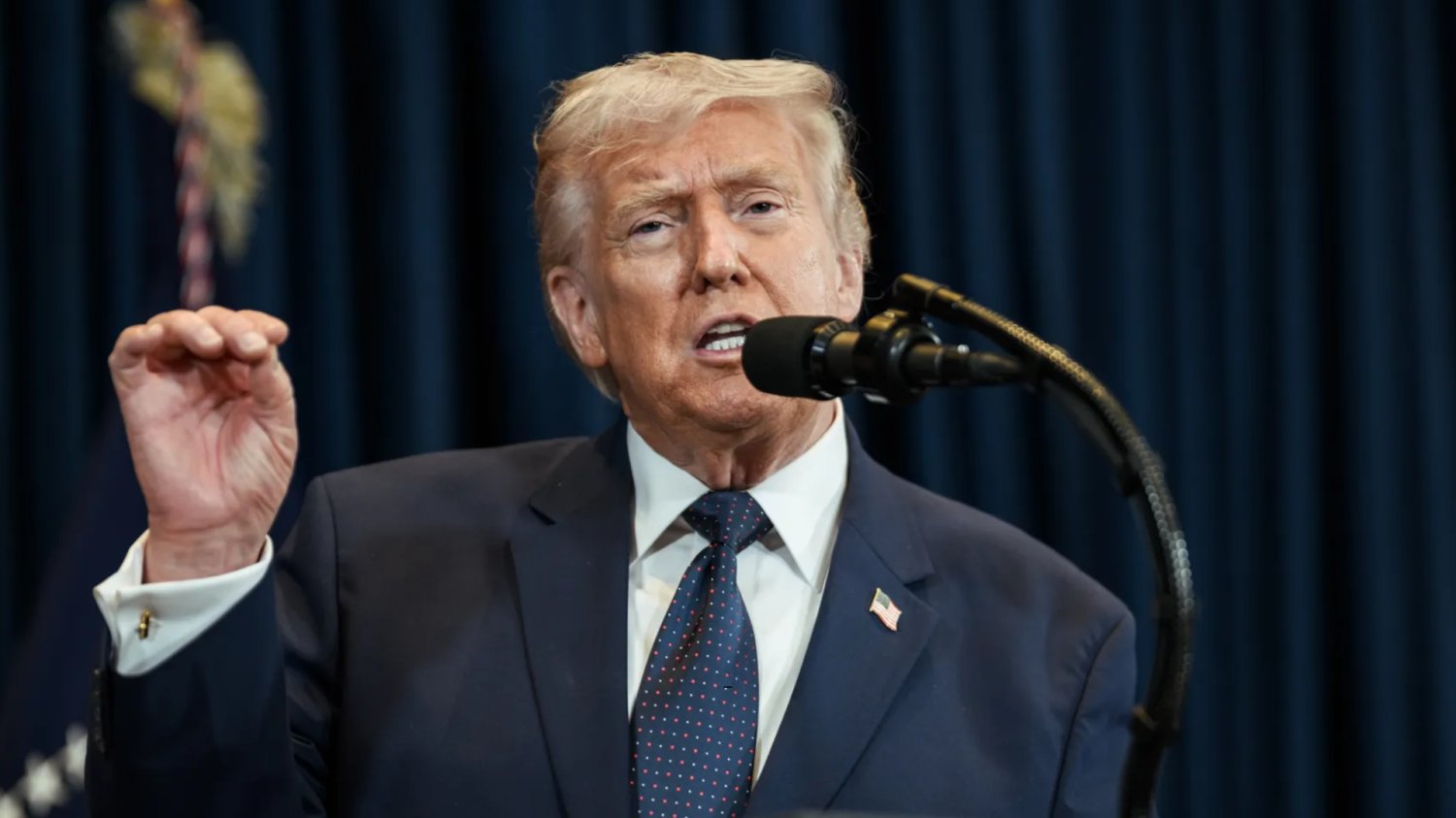 Donald Trump, prezydent USA.