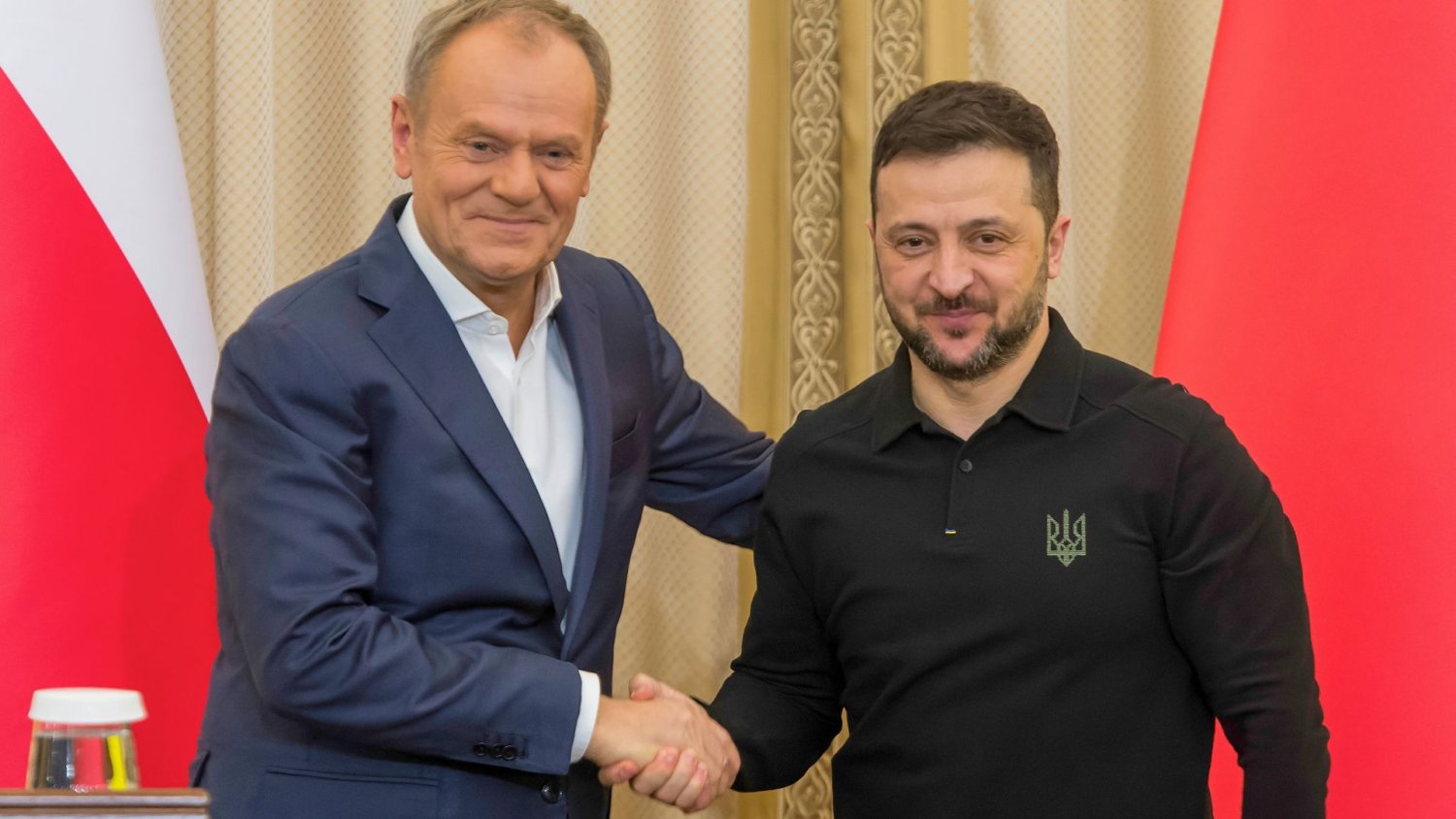 Tusk miał dziś do Ukraińców tylko 3 zdania. W Polsce niektórzy się zagotują