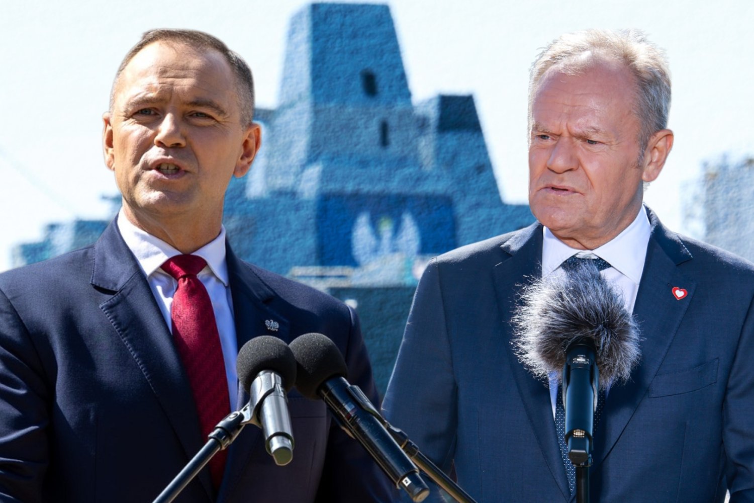 Donald Tusk, Karol Nawrocki