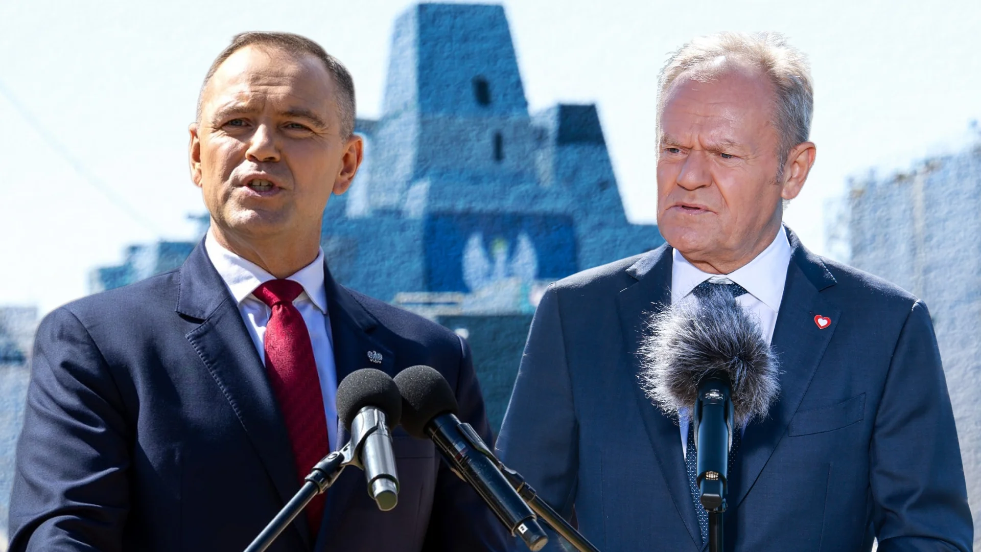 Donald Tusk, Karol Nawrocki