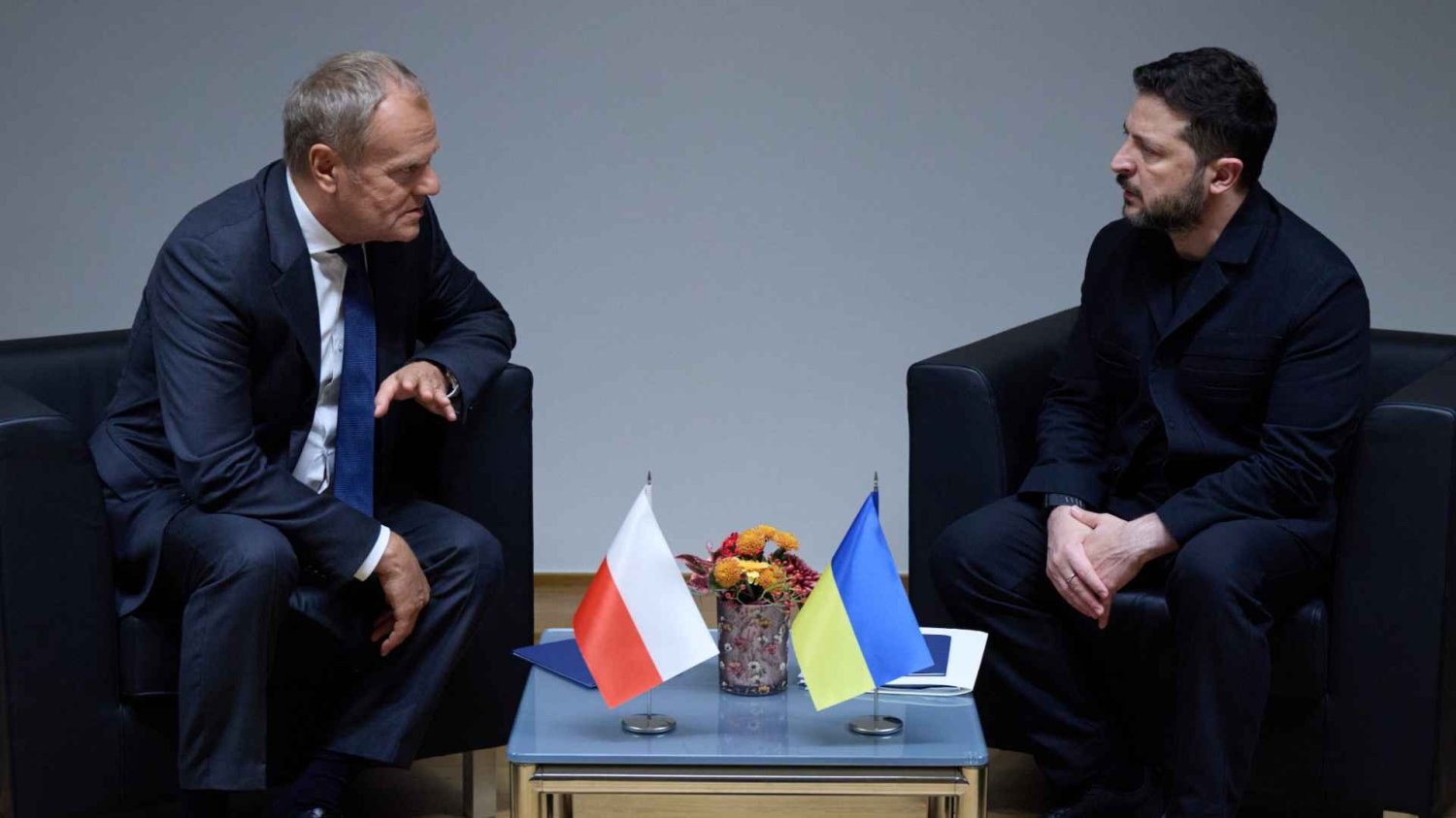 Donald Tusk spotkał się z Wołodymyrem Zełenskim