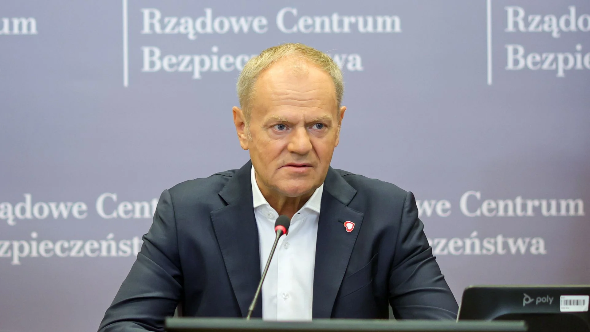 Tusk na odprawie w RCB bez ogródek. "Eskalacja ze strony Rosji stała się faktem"