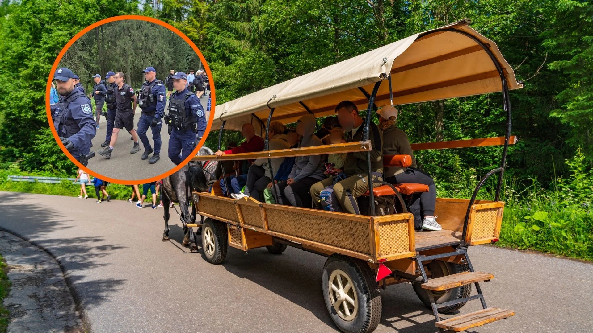 Dantejskie sceny na drodze do Morskiego Oka. Turyści muszą przygotować się na utrudnienia