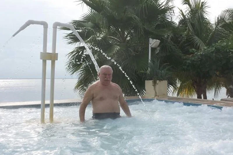 Jedno ze zdjęć z Meksyku, umieszczonych w internecie przez Lecha Wałęsę.