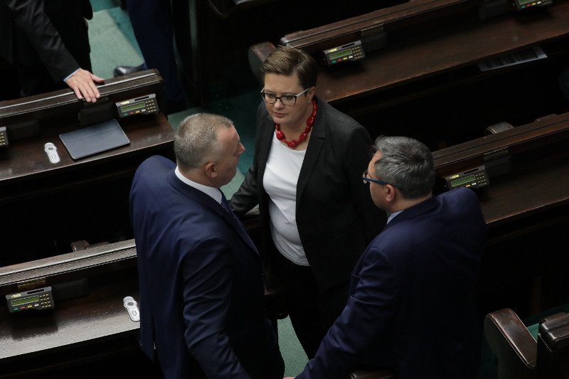 Są ustalenia prokuratury ws. sejmowego strażnika, który groził Katarzynie Lubnauer.