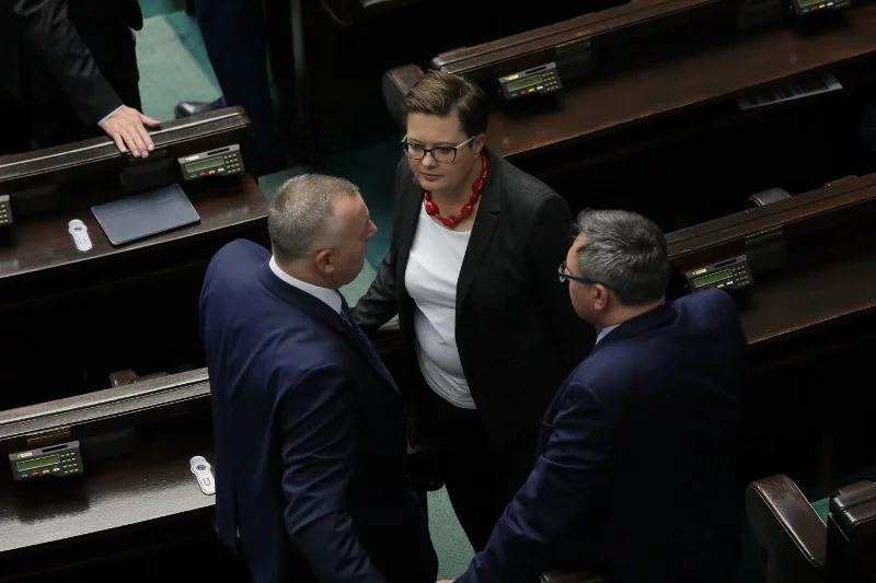 Są ustalenia prokuratury ws. sejmowego strażnika, który groził Katarzynie Lubnauer.