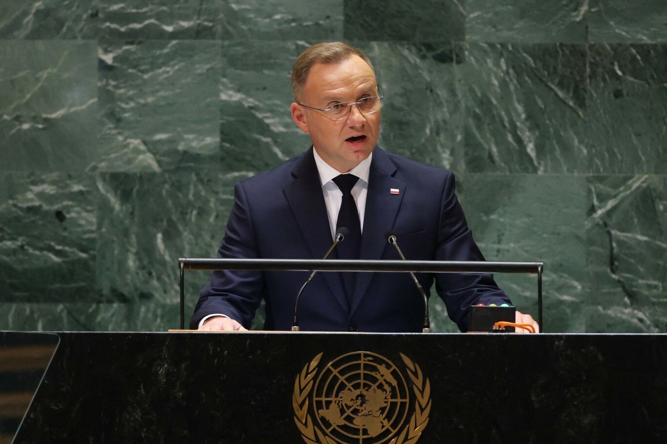 Tak Duda pożegnał się z ONZ. Wygłosił mocne przemówienie