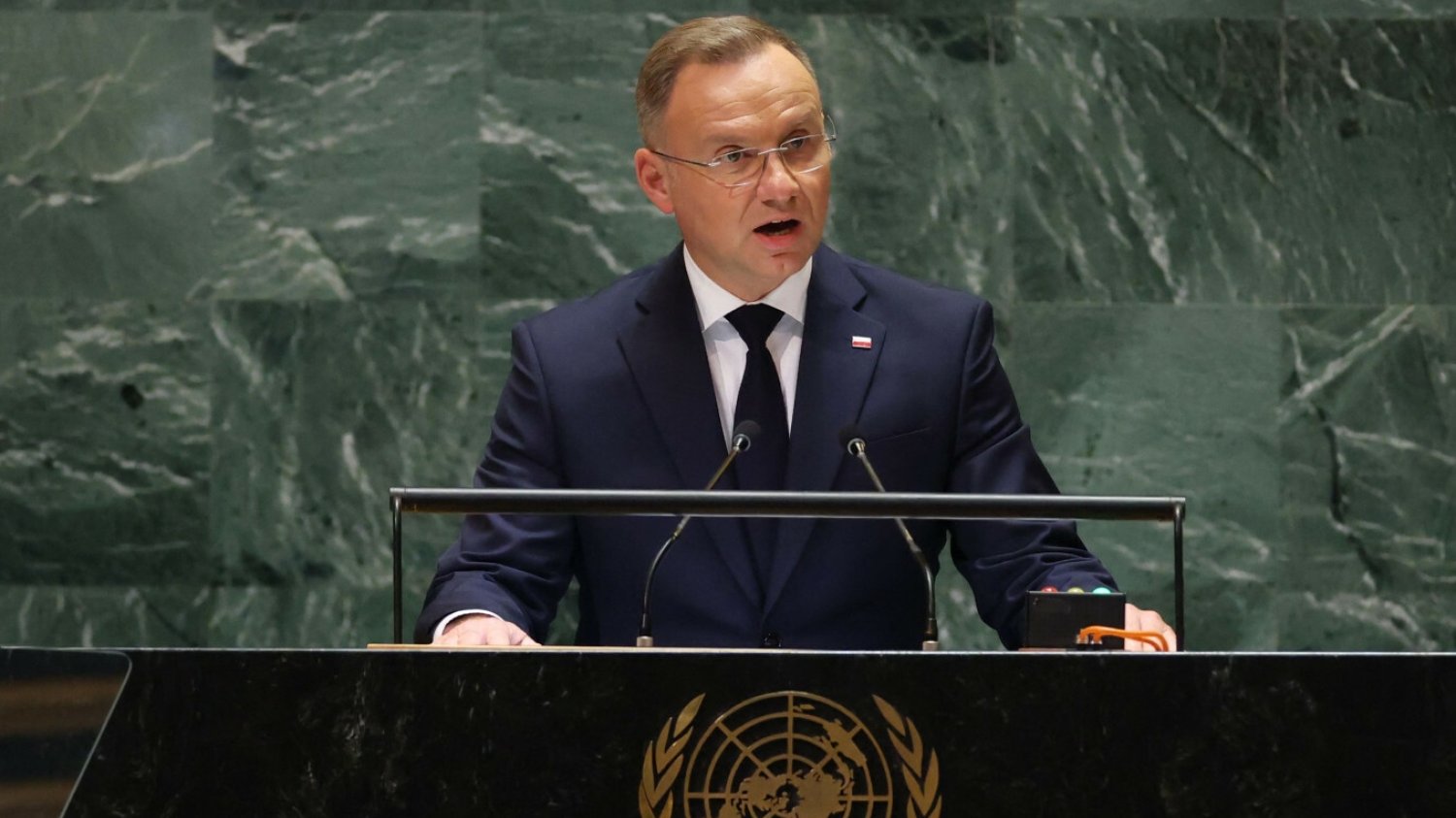 Tak Duda pożegnał się z ONZ. Wygłosił mocne przemówienie