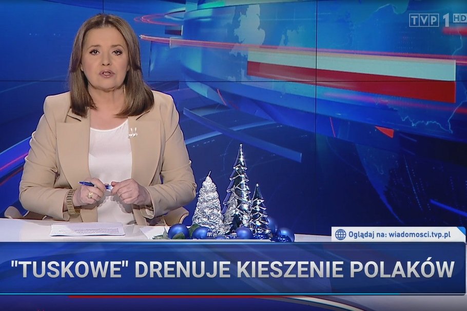 "Wiadomości" TVP w opozycji i Donaldzie Tusku widzą winnych podwyżek cen gazu i energii.