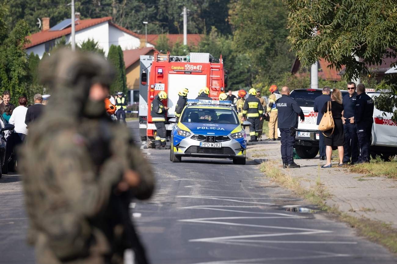 Wystosowano nowy komunikat MSWiA. Tyle odnaleziono już rosyjskich dronów
