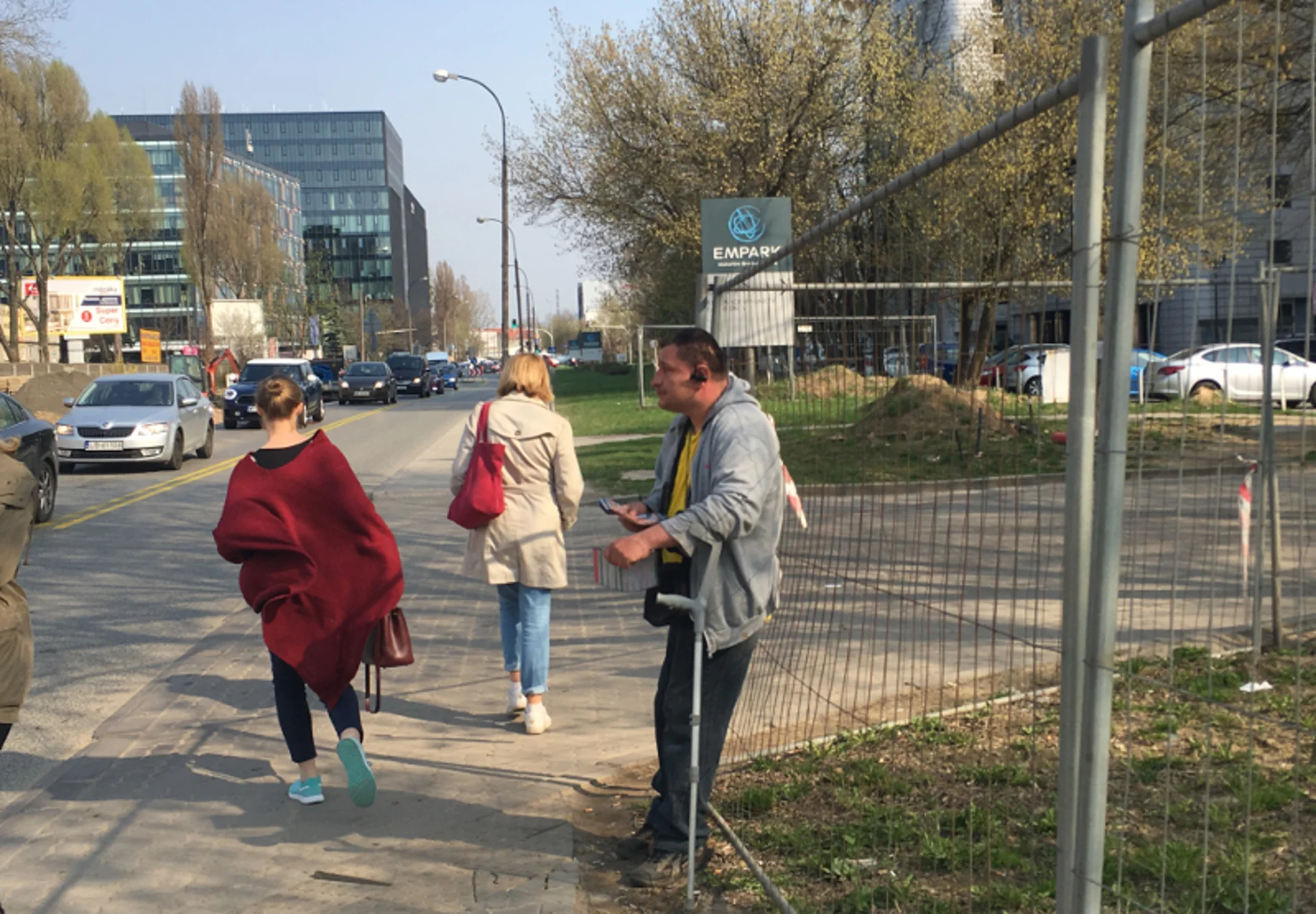 47-letni Radek marzy, żeby zimą pracować w ciepłym pomieszczeniu.