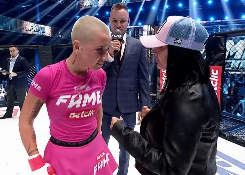 Wybrańczyk chce walczyć w Fame MMA z Linkiewicz