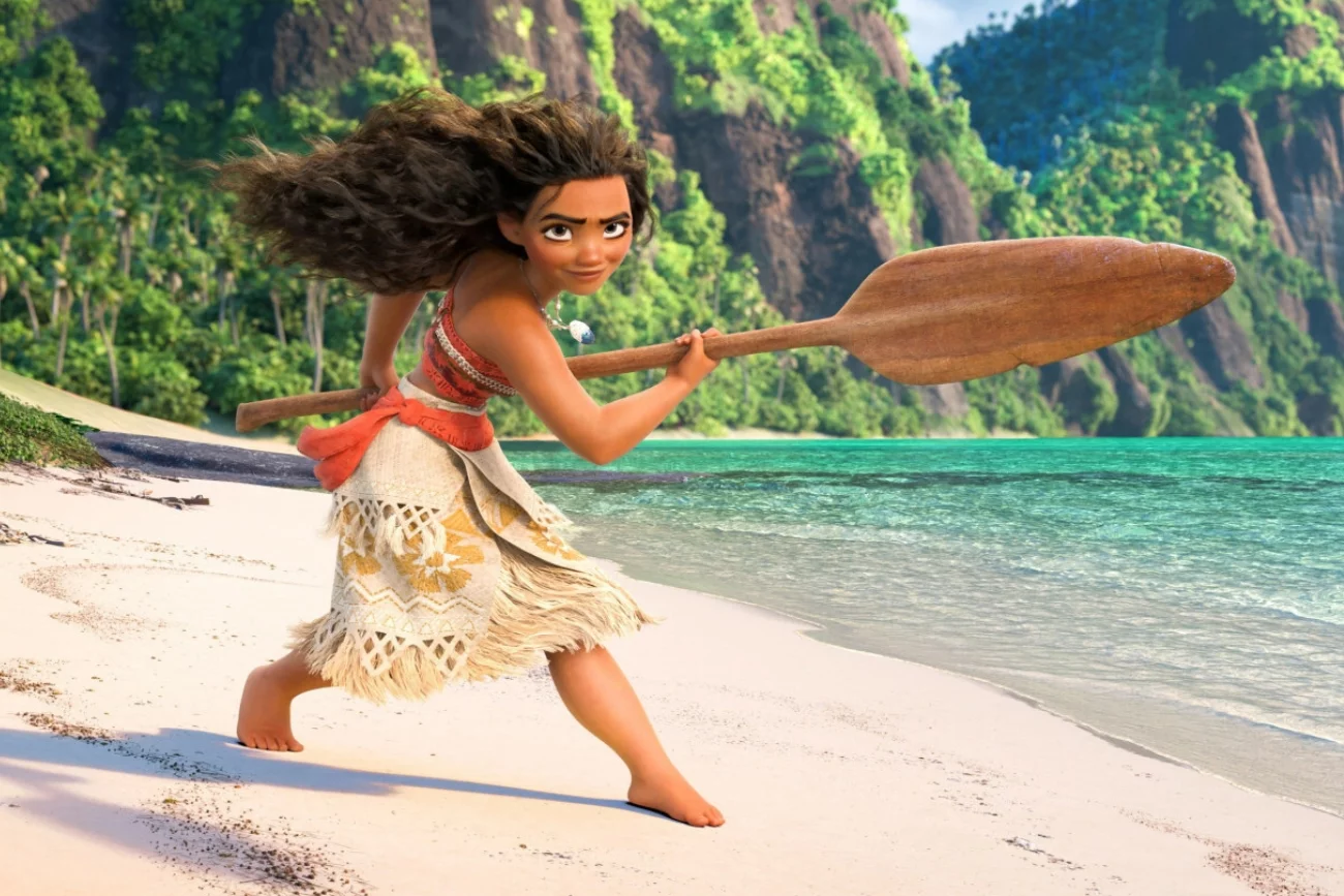 Kadr z animacji "Moana"