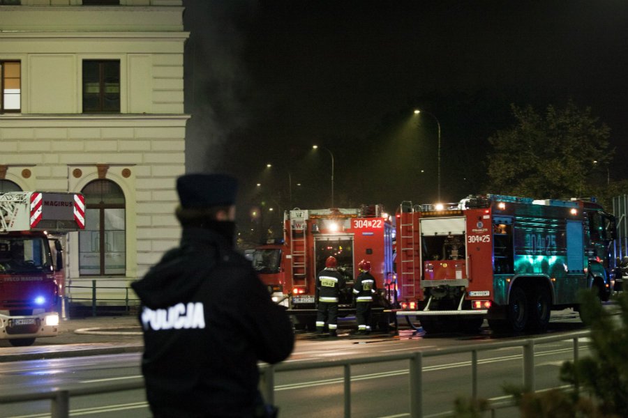 Do pożaru Dworca Świebodzkiego doszło na strzelnicy, która znajduje się na poziomie -1.