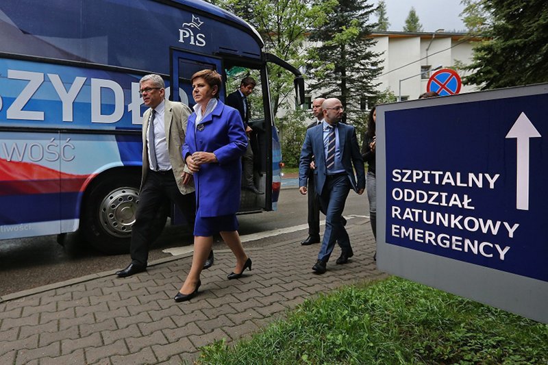 W czasie kampanii wyborczej pani premier pojechała aż do szpitala w Zakopanem. Jednak do warszawskiego Centrum Zdrowia Dziecka na razie się nie wybiera.