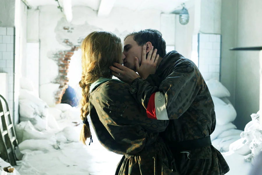 Zofia Wichłacz i Jozef Pawłowski w "Miasto 44"