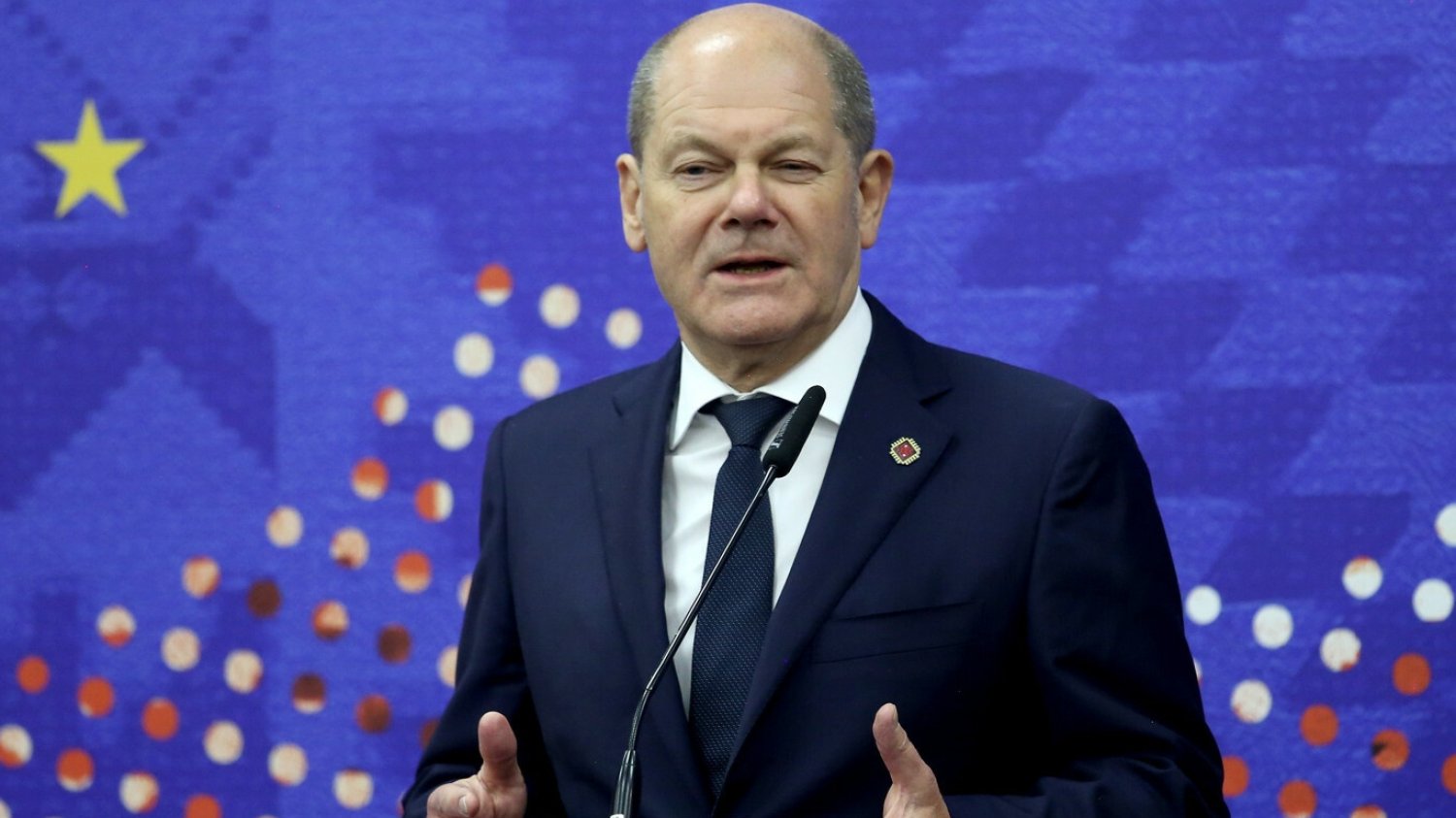 Kanclerz Niemiec Olaf Scholz.