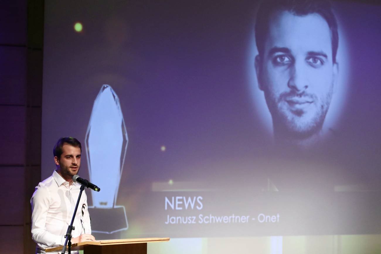 Dziennikarz Onetu Janusz Schwertner zwyciężył w kategorii "Reportaż" w European Press Prize 2021.
