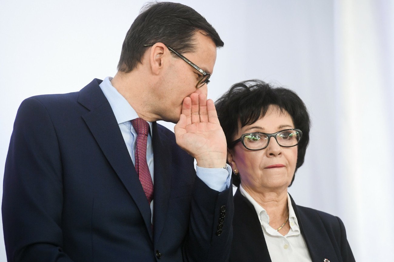 Mateusz Morawiecki i Elżbieta Witek