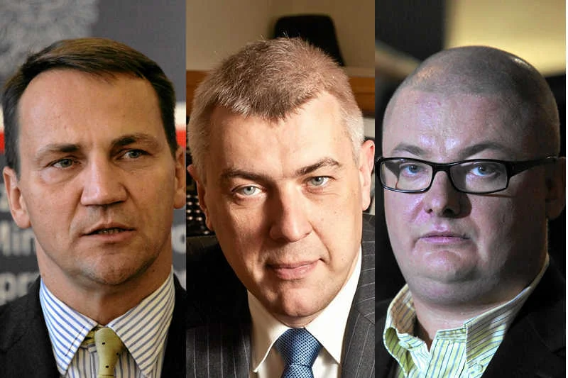 Radosław Sikorski, Roman Giertych, Michał Kamiński.