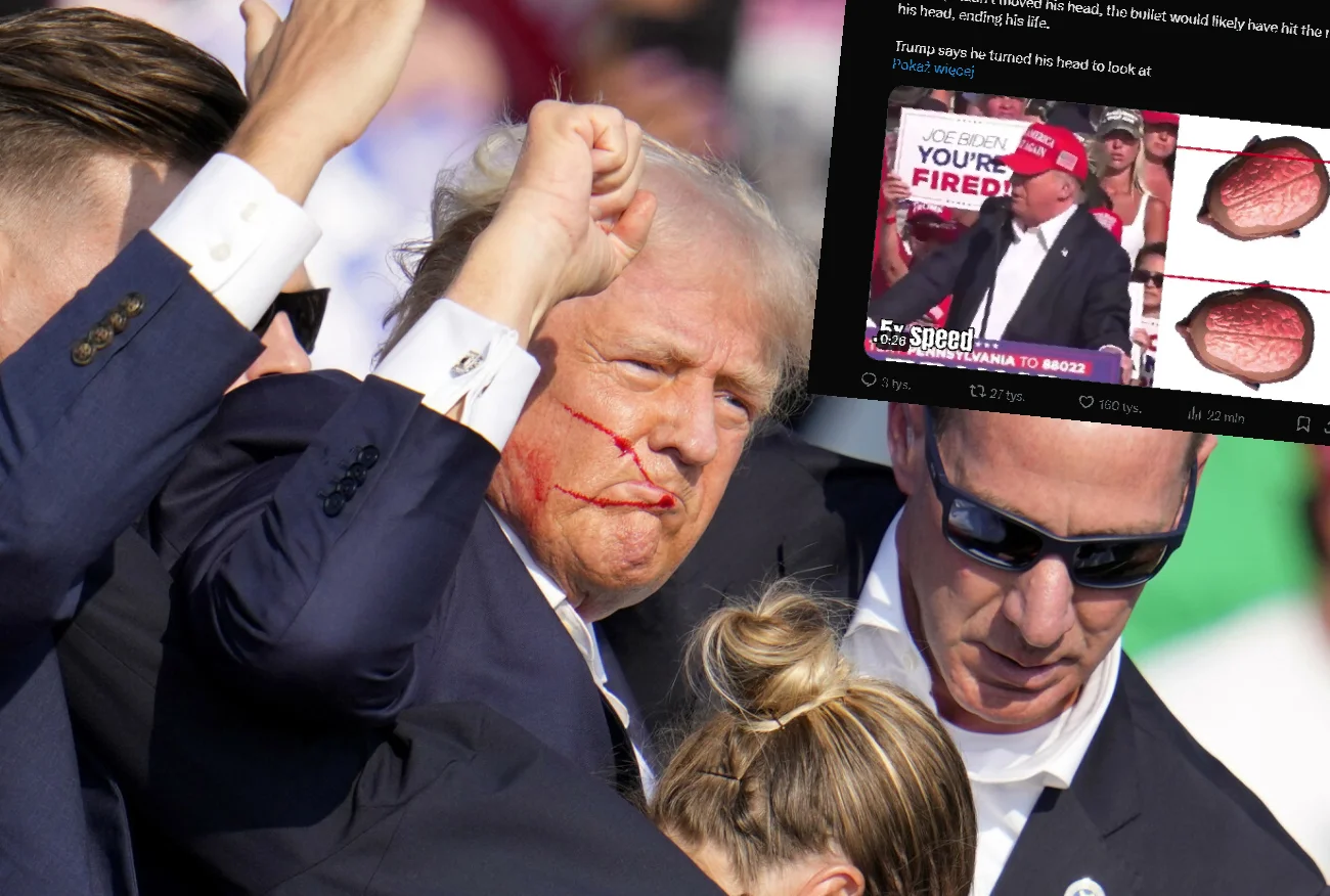 Dlatego Donald Trump przeżył zamach. Uratowało go przechylenie głowy.