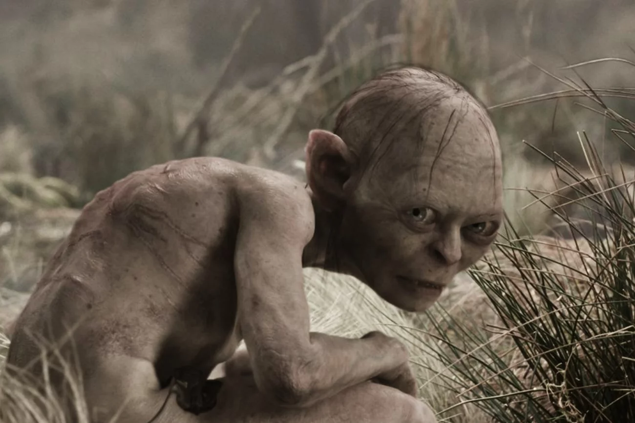 Andy Serkis jako Gollum.