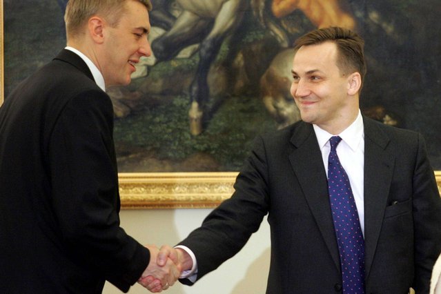 Radosław Sikorski zachęca do głosowania na Romana Giertycha?