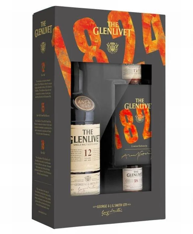 Whisky The Glenlivet tworzona przez pasjonatów z olbrzymim kunsztem, z najwyższej jakości składników, kusi swoją prostotą i szlachetnym smakiem.