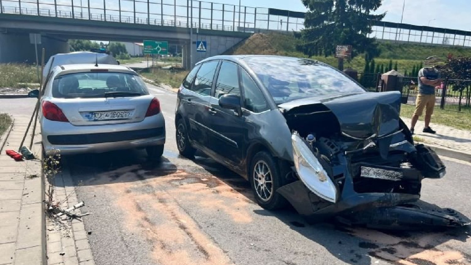 Kielce. Celowo poszła na czołówkę. 5 osób trafiło do szpitala.