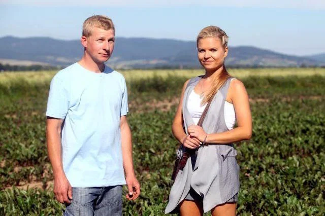 Marta Manowska i Grzegorz - uczestnik Rolnik Szuka Żony