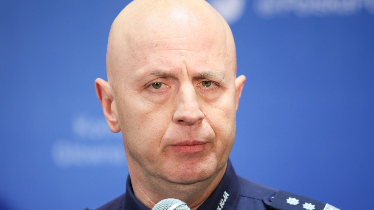 Jarosław Szymczyk o eksplozji w Komendzie Głównej Policji: Czuję się ofiarą.