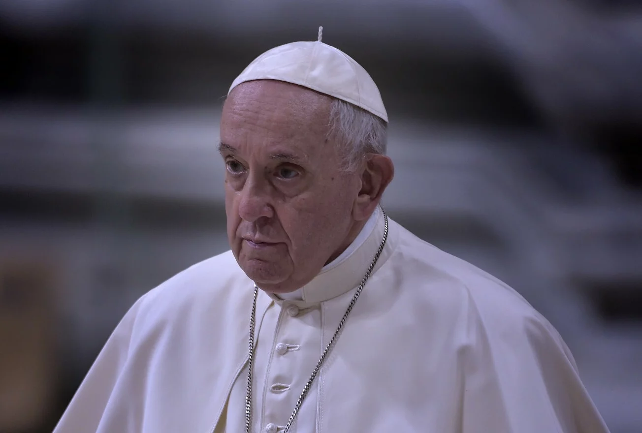 Papież Franciszek apelował w swojej poruszającej przemowie o zakończenie wojny.